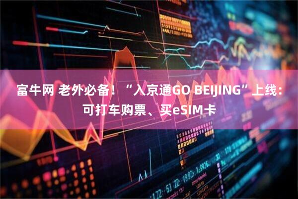 富牛网 老外必备！“入京通GO BEIJING”上线：可打车购票、买eSIM卡
